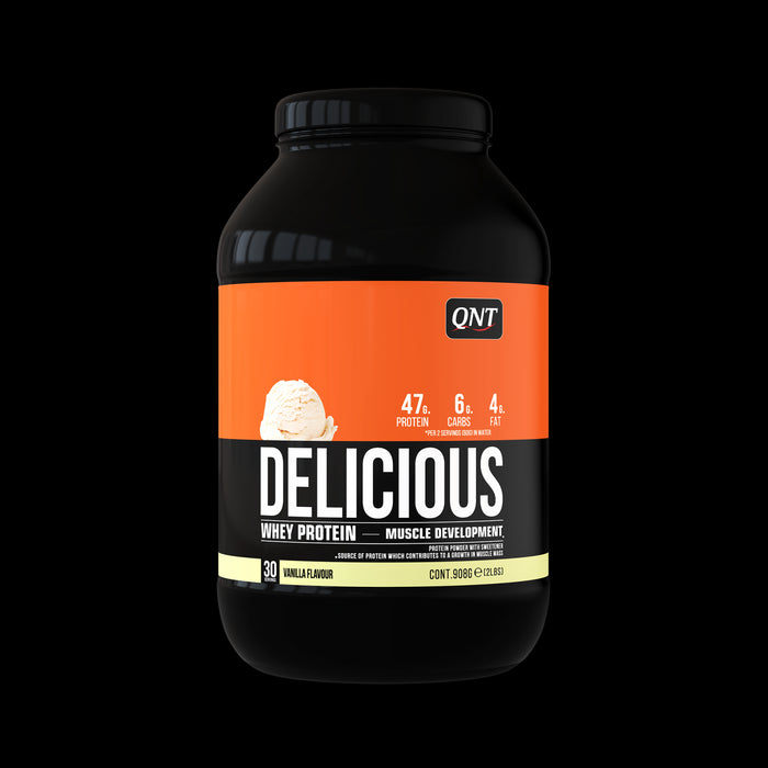 QNT Delicious Whey Protein Powder Bodybuilding Muscle Mass Growth