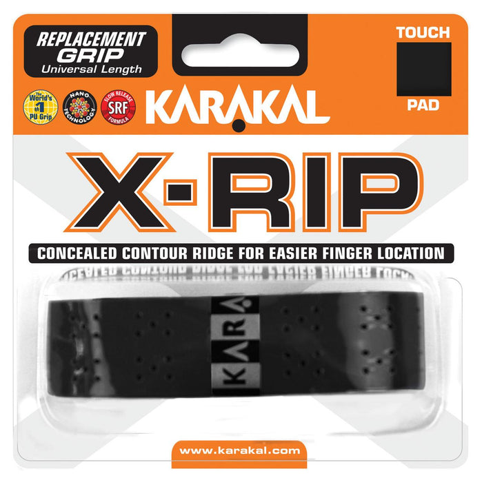 Karakal PU X-RIP Grip - Replacement - Cushioned - Breathable - Self Adhesive