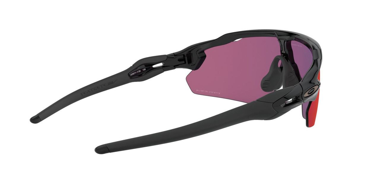 Oakley Radar EV Pitch Sunglasses Sports Polished Black Frame Field Lens Glasses