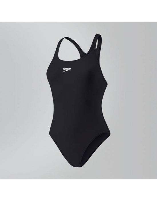 Speedo Essential Endurance+ Medalist Junior Girls Swimming Costume Black *SALE*