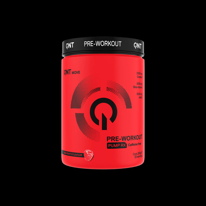 QNT Pre-Workout Powder PUMP RX Extra Concentrated 300g Red Fruits