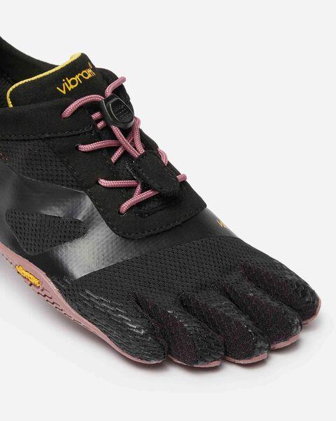 Vibram KS0 Evo Five Fingers Barefoot MAX FEEL Ladies Training Shoes - Black/Rose
