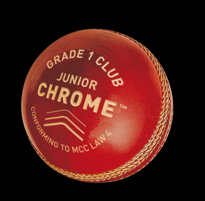 Gunn & Moore GM Cricket Chrome Grade 1 Club Ball English Leather - Junior Size