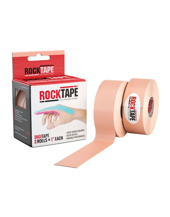 Rocktape Finger Tape Adhesive Kinesiology Tape 2.5cm x 5m - Beige