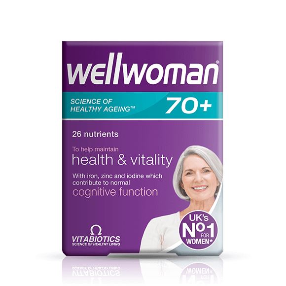 Vitabiotics Wellwoman 70+ Tablets - Vitamins & Nutrients - Pack of 30