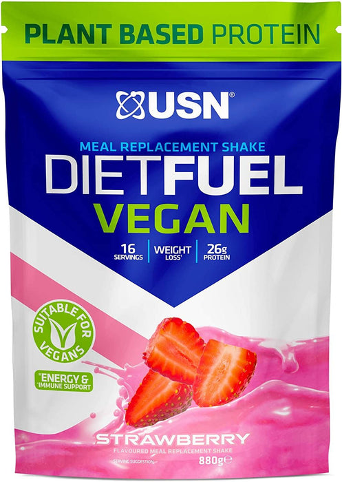 USN Diet Fuel Vegan Meal Replacement Shake 880g