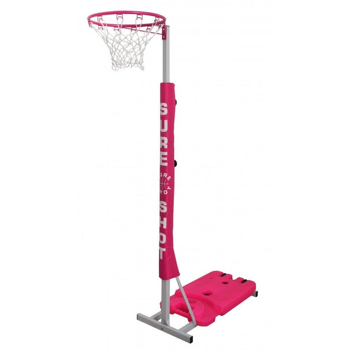 Sure Shot Netball Easiplay Netball Unit In Pink With Padding