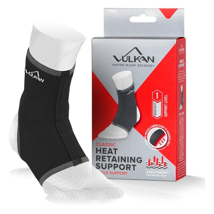 Vulkan Classic Ankle Sleeve Compression Support - Neoprene - Level 1