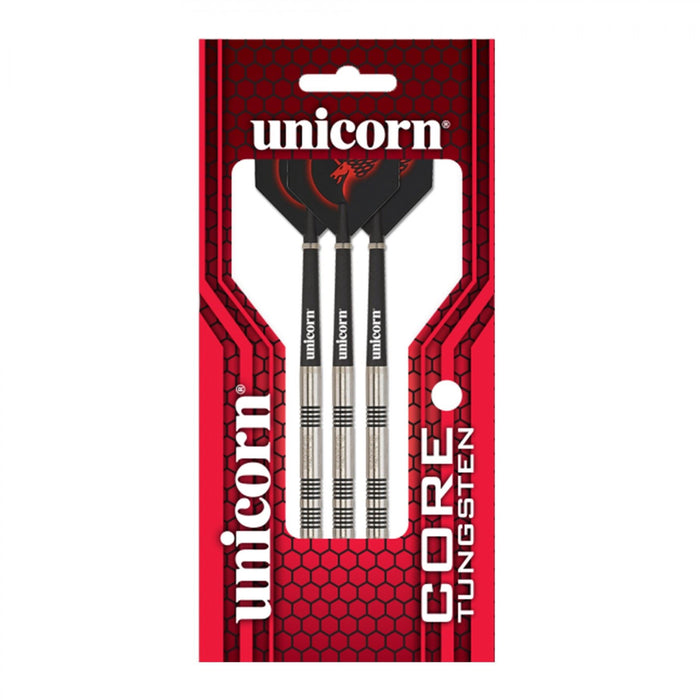 Unicorn Core Tungsten Darts Set Gripper II Shafts Steel Tip 21/23/25/27g