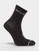 Hilly Mens Active Anklet Zero Cushion Sports Running Socks - Black / GreyFITNESS360
