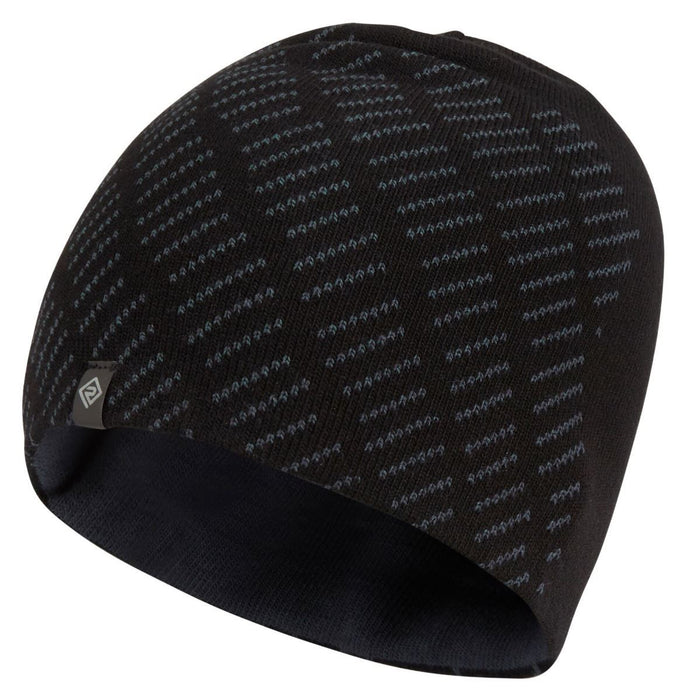 Ronhill Beanie Thermal Reflective Running & Outdoor Hat - Black / Charcoal