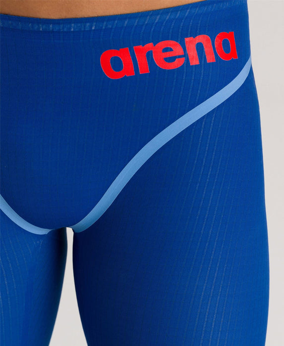 Arena Race Mens Swimming Powerskin Carbon Core FX Jammer - Ocean Blue