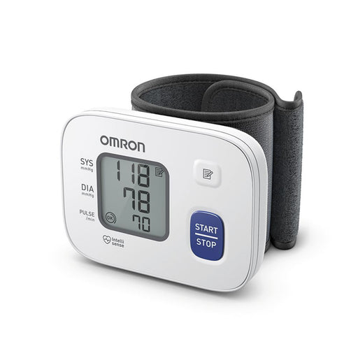 Omron RS2 HEM-6161-E Intellisense Automatic Wrist Blood Pressure Health MonitorOmron