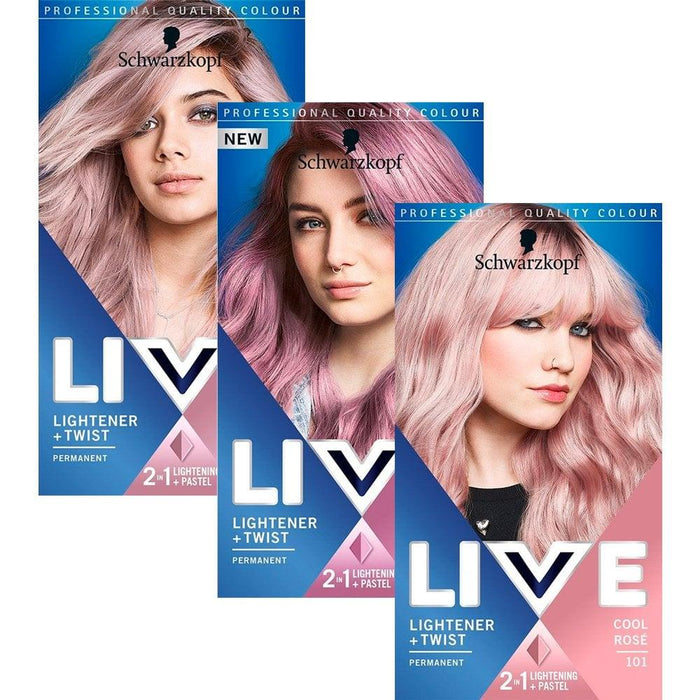 Schwarzkopf Live Lightener & Twist Hair Colouring DyeSchwarzkopf