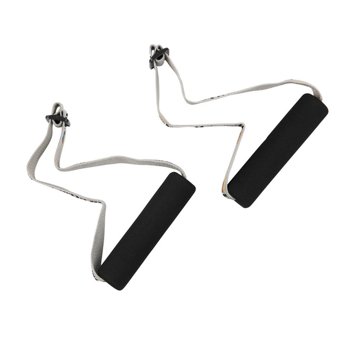 TheraBand Exercise Handles - Comfortable Grip for Resistance Band Strength Training