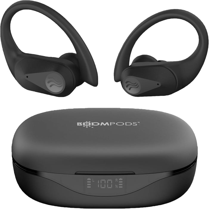 Boompods SportPods Wireless Earbuds Built In Microphone Headphones