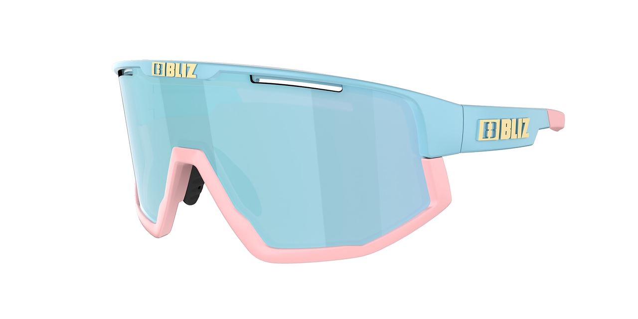Bliz Fusion Sunglasses Cycling Sports Use Pastel Frame Ice/Blue Lens