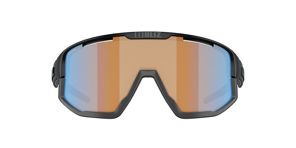 Bliz Fusion Sunglasses Cycling Sports Use Black Frame Orange lens