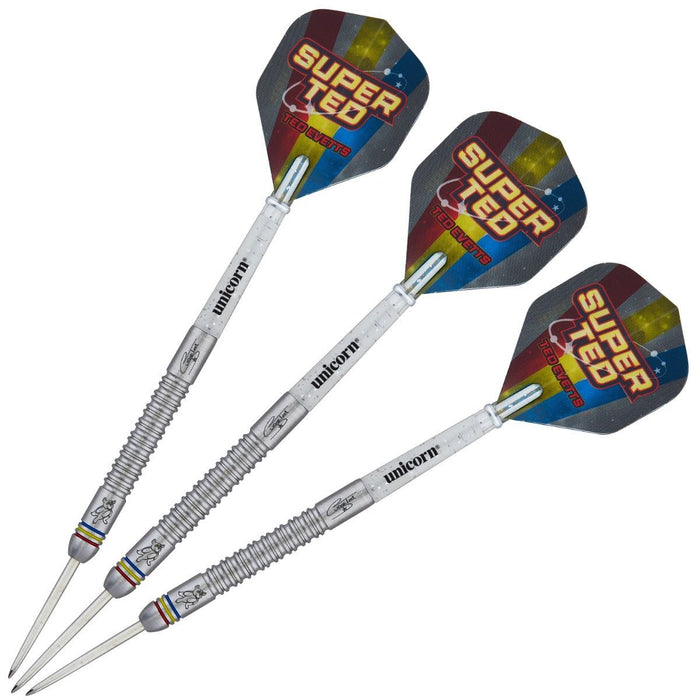 Unicorn Darts Ted Evetts Phase 2 90% Tungsten Steel Tip Darts Contender Set