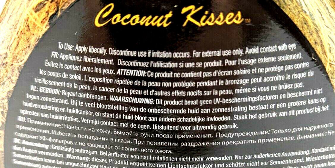 Ed Hardy Tanning Lotion Coconut Kisses Tan Accelerator Intensifiers - 400ml