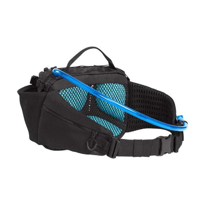 CamelBak Podium Flow 2 Waist Pack with 21oz Podium Dirt Bottle Lightweight Hydration Belt with Secure Storage
