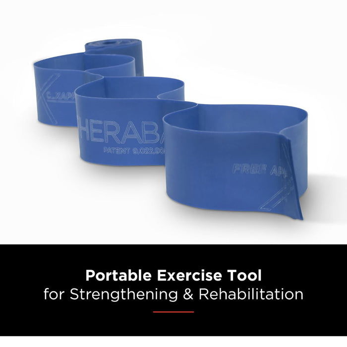 TheraBand CLX Consecutive Loops 2M Resistance Bands Strength & Rehab ( Blue ) Extra Heavy