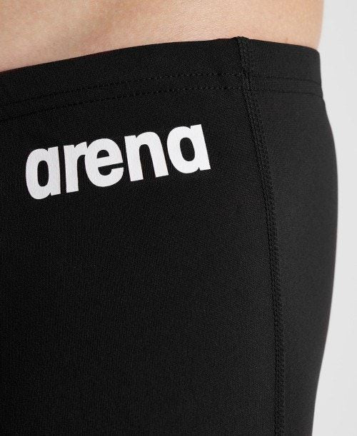 Arena Team Boys Swim Jammer One Piece Perfect Fit Swimming Costume, BlackArena