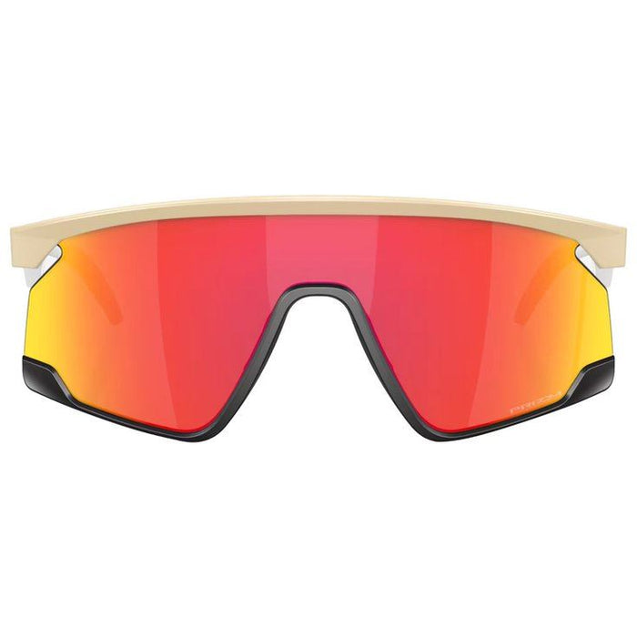 Oakley BXTR Sunglasses Performance Prizm Ruby Lens Matte Desert Tan Frame