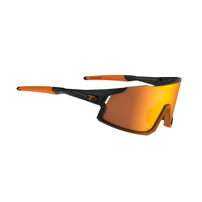 Tifosi Stash Sunglasses Sports Eyewear For Cycling - Black Orange Fade