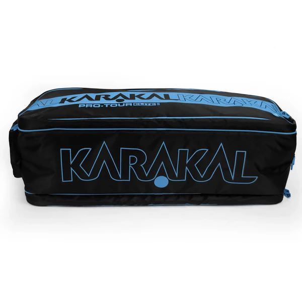 Karakal Pro Tour Elite 2.2 Racket Bag – Multi-Racket Storage, Durable - Blue