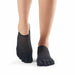 Toesox Full Toe Luna Black Mesh Soft Grip Yoga & Pilates Non Slip SocksToeSox