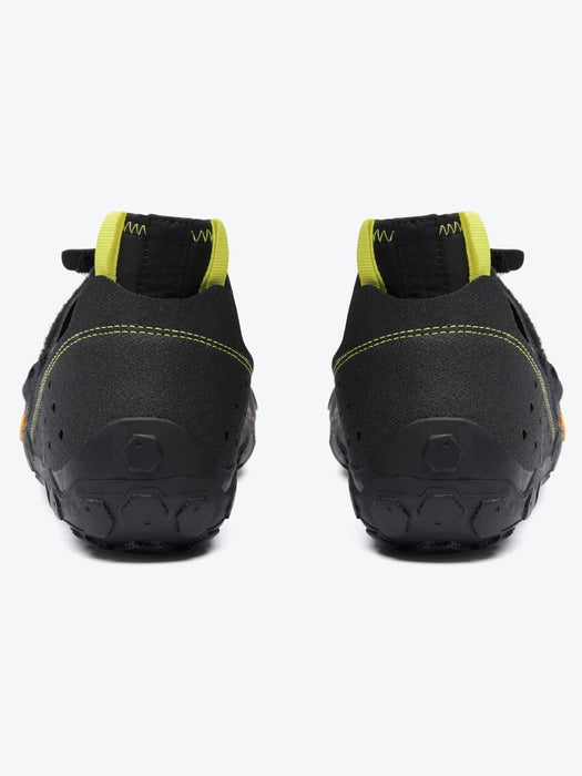Vibram Scramkey Five Fingers Barefoot Feel Shoes Unisex Trainers - Black/Fig/Green