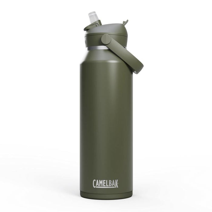 CamelBak Thrive Flip Straw 32oz Stainless Steel Water Bottle Vacuum-Insulated with Leak-Proof Cap