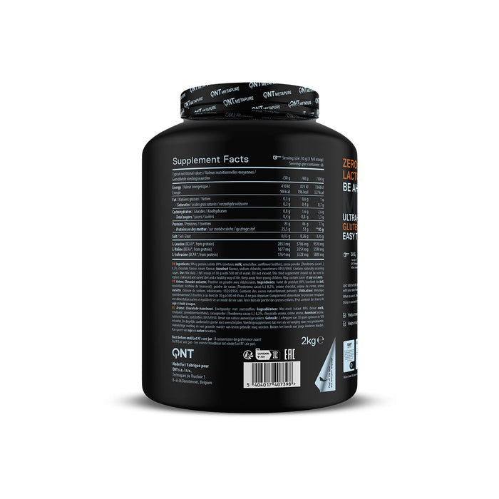 QNT Metapure Whey Isolate Zero Protein Powder 2kg