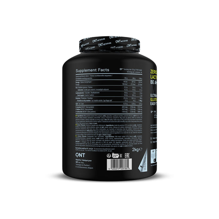 QNT Metapure Whey Isolate Zero Protein Powder 2kg