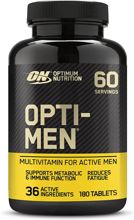 Optimum Nutrition Opti-Men Daily Multi Vitamin Health Supplement 180 Caps