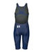 Arena Girls Swimsuit Navy Powerskin ST 2.0 Next Openback Race Swimming KneeskinArena