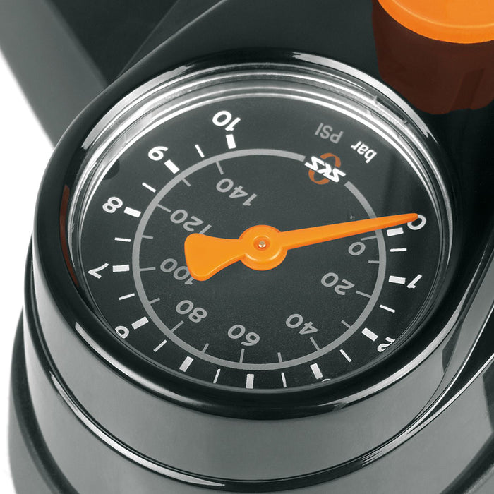 SKS Air-X-Press 8.0 Bike Pump 8 Bar Floor Pump for Fast, Precise Tyre Inflation