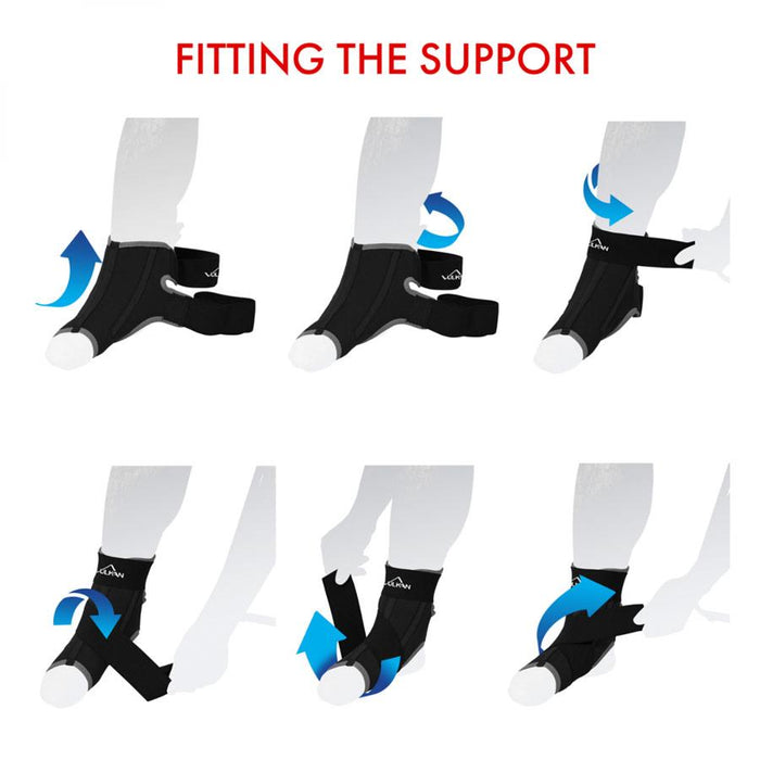 Vulkan Classic Ankle Sleeve Compression Support - Neoprene - Level 1