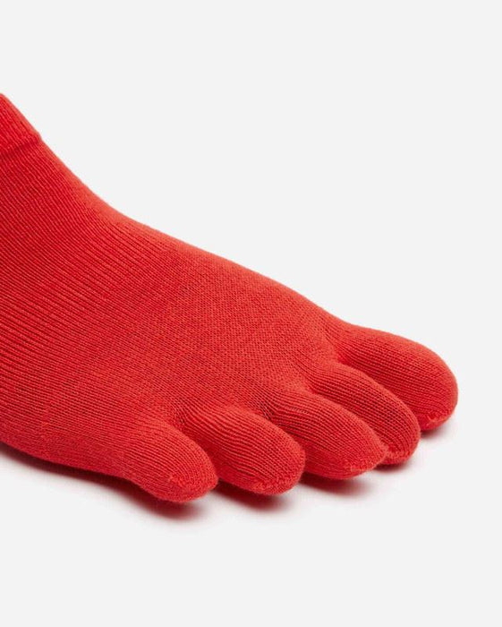 Vibram Athletic No Show Five Fingers Performance Toe Socks - RedFITNESS360