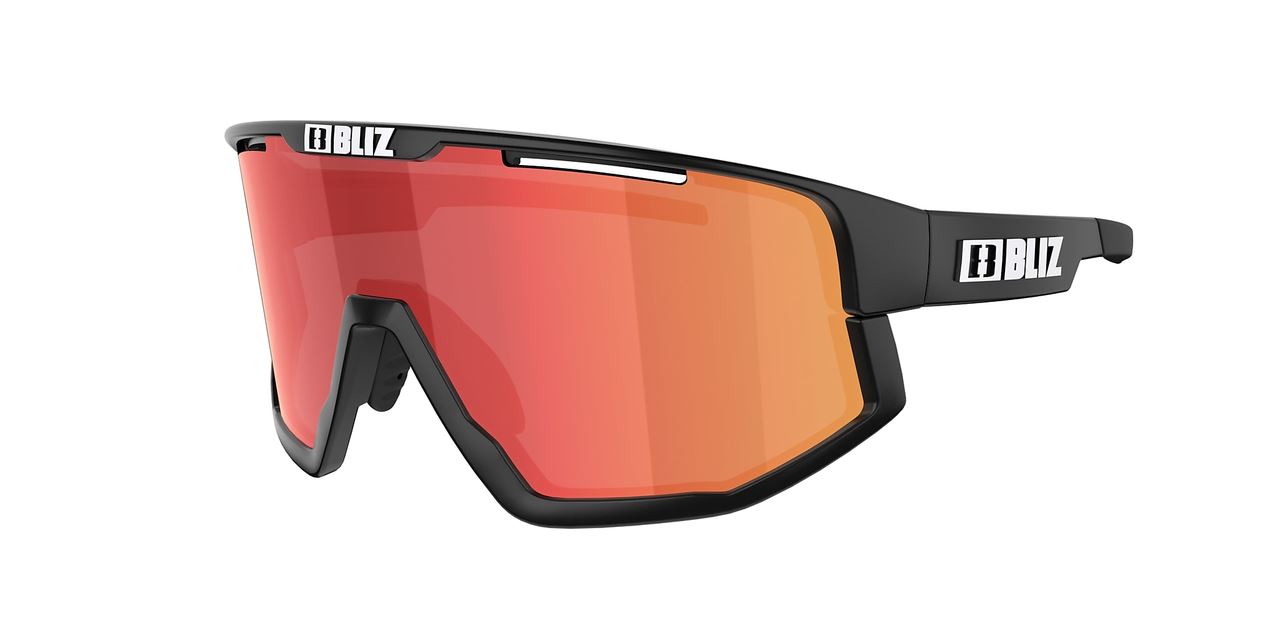 Bliz Vision Sunglasses Cycling Sports Shades Brown/Red lens