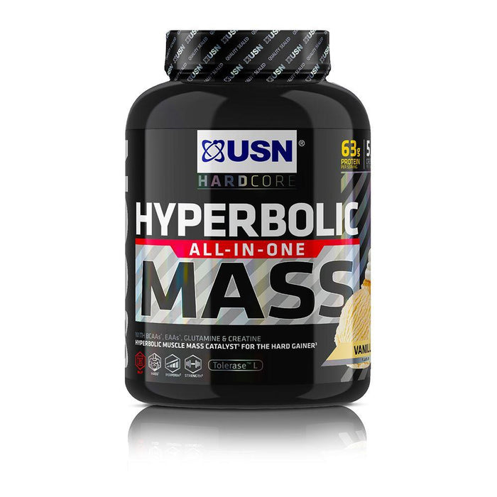 USN Hyperbolic Muscle Gainer - High Protein Creatine & Carbohydrates - 2kg