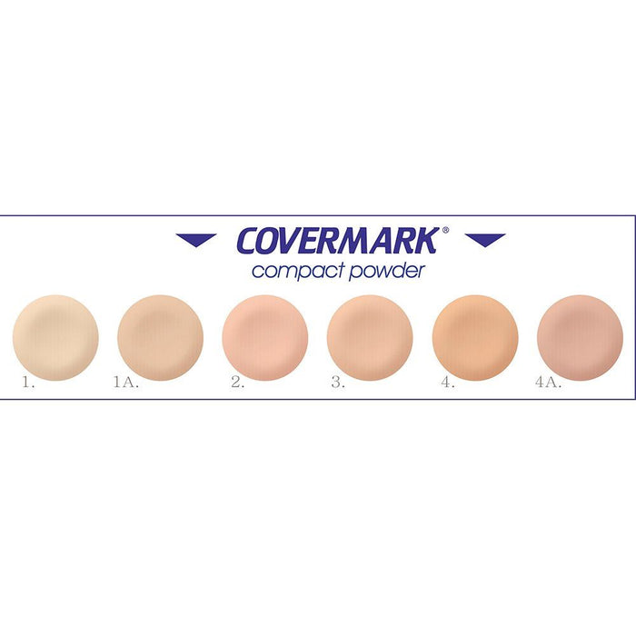 Covermark Compact Powder - For Oily Skin Natural Looking Coverage Makeup