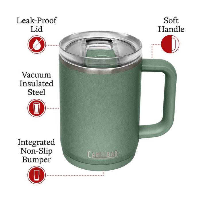 CamelBak Thrive 16 oz Insulated Stainless Steel Mug Cold 21 Hours / Hot 10 Hours