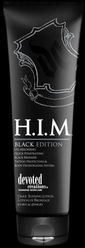 Devoted Creations H.I.M Black Edition Tanning Lotion Quick Penetrating Bronzer