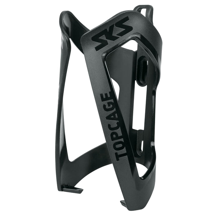 SKS Topcage Bottle Cage Flexible Plastic Secure Mount for 1.5L Bottles - Black
