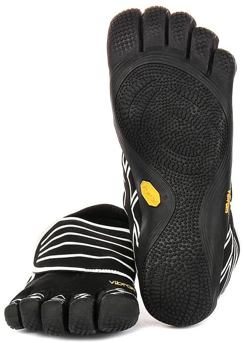 Vibram FiveFingers Groundsplay Mens Barefoot Athletic Shoes - Black/Ivory/Black
