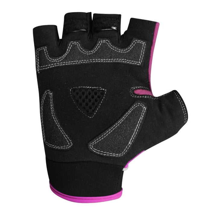 Optimum Sports Ladies Cycling Gloves Nitebrite High Vis Half FingerOptimum