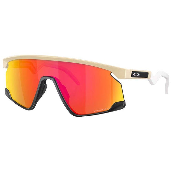 Oakley BXTR Sunglasses Performance Prizm Ruby Lens Matte Desert Tan Frame