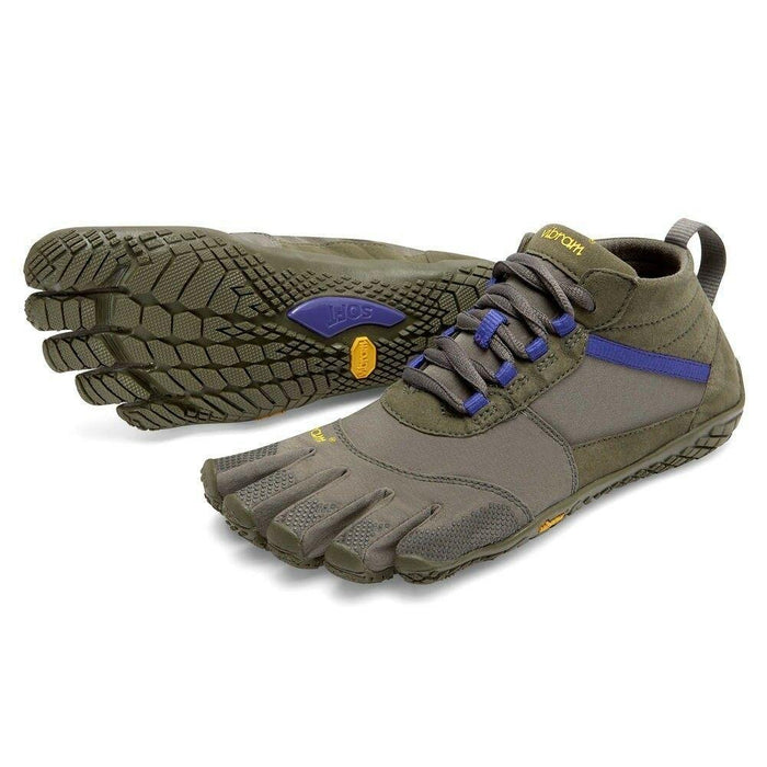 Vibram V - Trek Womens Five Fingers Shoes in Military Purple - Rubber OutsoleVibram